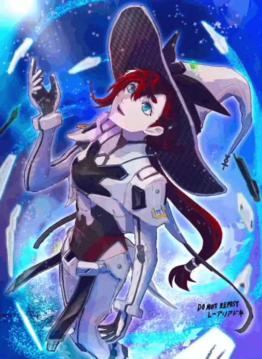 Suletta's suit light up showcase