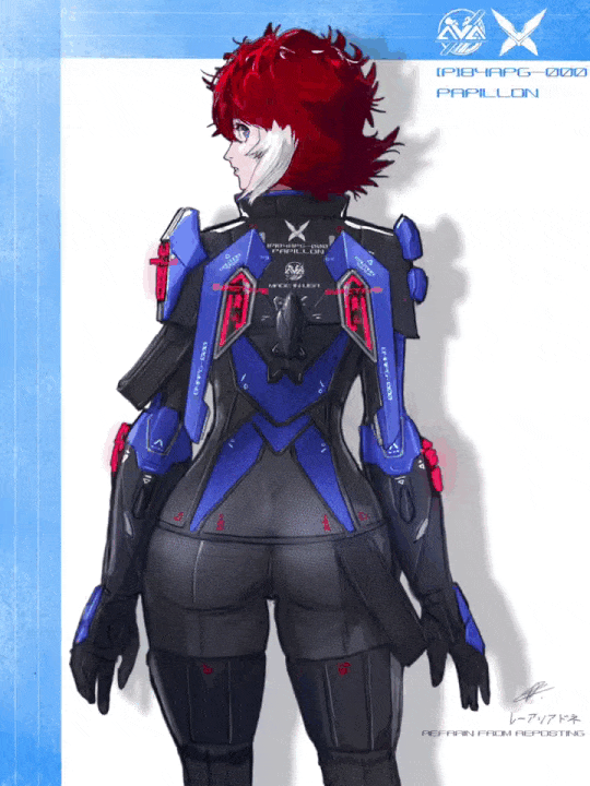 Kate APG suit back flaps